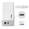 CHG Akyga AK-CH-20 USB-A + USB-C PD 5-20V / max. 5A 100W Quick Charge 3.0 GaN gyorstöltő