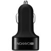 Canyon CNE-CCA06B Triple Mini univerzális autós töltő adapter fekete