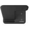 Canyon WS-303 3-in-1 15W univerzális vezeték nélküli töltő adapter fekete (Qi)