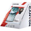 Canyon WS-303 3-in-1 15W univerzális vezeték nélküli töltő adapter fehér (Qi)