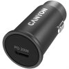 Canyon C-20 20W univerzális autós töltő adapter fekete