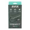 AVAX HB612 CONNECT+ 8in1 Multi 2xUSB 3.0, TypeC, HDMI(4K/60Hz), RJ45, TF/SD, PD 100W HUB