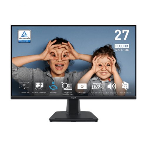 MSI 27" Pro MP275 FHD IPS 100Hz HDMI/VGA fekete monitor