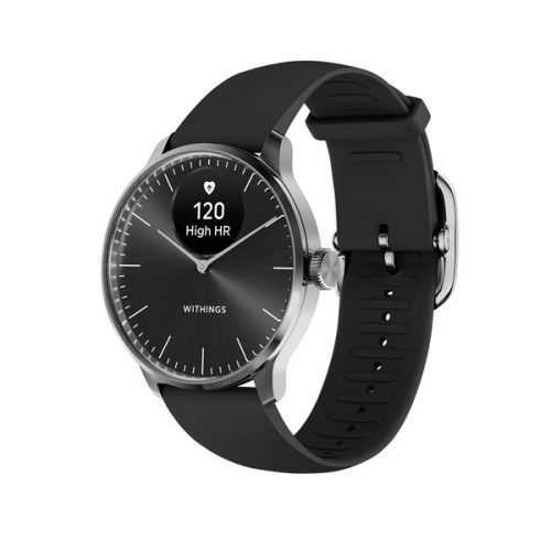 Withings HWA11-model 5 ScanWatch Light 37mm fekete okosóra