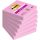 Post-it Super Sticky 654 76x76mm 90lap pink öntapadós jegyzettömb