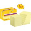 Post-it Super Sticky 622-SSCY 47,6x47,6mm 90lapos 8+4 tömb kanárisárga öntapadós jegyzettömb