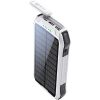 Boompods Neutron Solar fehér 10 000 mAh napelemes powerbank