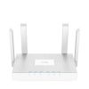 CUDY WR1300E kétsávos AC1200 gigabit WIFI 4in1 /Router/Access Point/Repeater/WISP/ fehér router