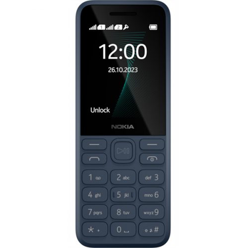 Nokia 130 (2023) 2,4" DualSIM sötétkék mobiltelefon