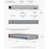 Ubiquiti USW-Pro-Max-16-PoE 12port GbE LAN PoE 4x2.5GbE Multi-Gigabit LAN PoE 2xSFP+ port L3 menedzselhető switch