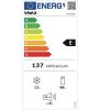 Vivax TTR-93E+ egyajtós hűtőszekrény