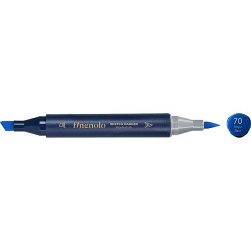 Deli Finenolo 70 - Royal Blue kétvégű permanent ART marker