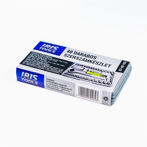 IRIS TOOLS DT-40-103 40 darabos szerszámkészlet