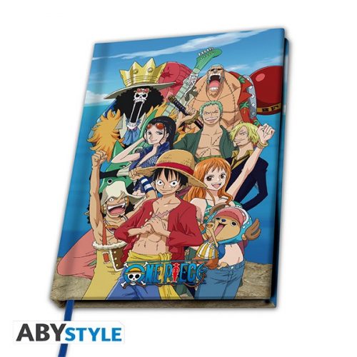 One Piece "Straw Hat Crew" A5 jegyzetfüzet