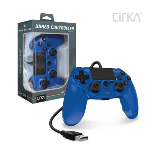 Cirka M07527-BU NuForce PS4/PC/Mac kék vezetékes kontroller