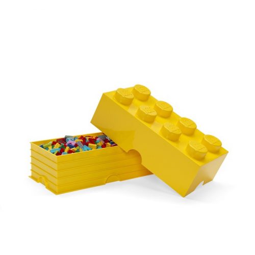 LEGO Tárolódoboz, sárga (16,9 literes)