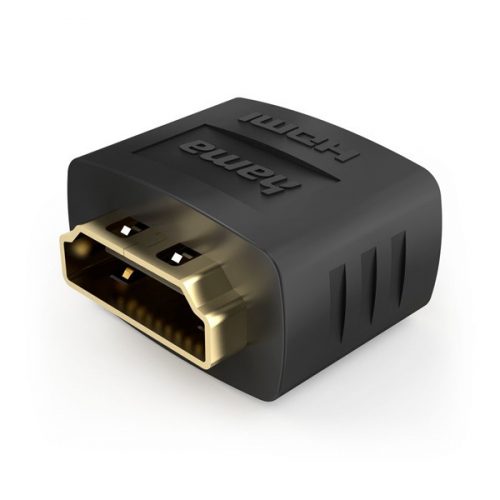 Hama 00200356 HDMI fekete toldó adapter