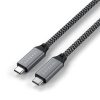 Satechi ST-U4C80M 0,8m USB 4 szürke kábel