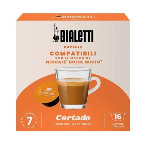 Bialetti Dolce Gusto kompatibilis Cortado 16 db kávékapszula