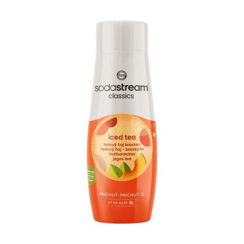 SodaStream Ice Tea Barack 440ml - DRS egyutas visszaváltási díjas szörp