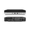 HP EliteDesk 800 G5 Micro/i5-9500/16GB/512GB SSD/Win Pro COA/fekete asztali számítógép (Használt A+,felújított)