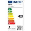 Emos ZF3D23 E14/3,4 W (40 W)/470 lm/természetes fehér filament gyertya LED izzó