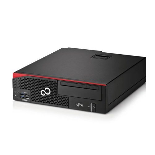 Fujitsu Esprimo D756/i5-6600/8GB/256GB SSD/Win Pro COA/fekete asztali számítógép (Használt A+)