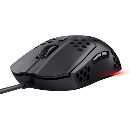 Trust 25306 GXT 928 Helox vezetékes könnyű fekete gamer egér