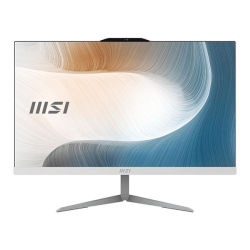 MSI Modern AM242 12M-1079XHU 23,8"FHD/Core i5-1235U/8GB/512GB/fehér All-in-One asztali számítógép