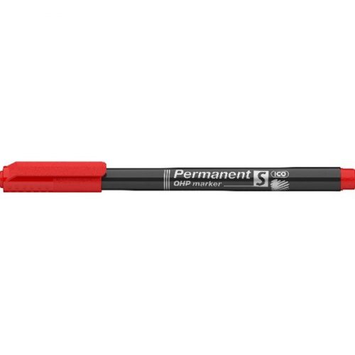 ICO OHP S 0,3mm piros permanent marker