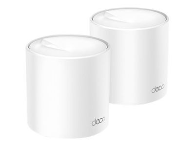 TP-Link Deco X50 AX3000 Whole Home Mesh WiFi 6 System (2 Pack) White