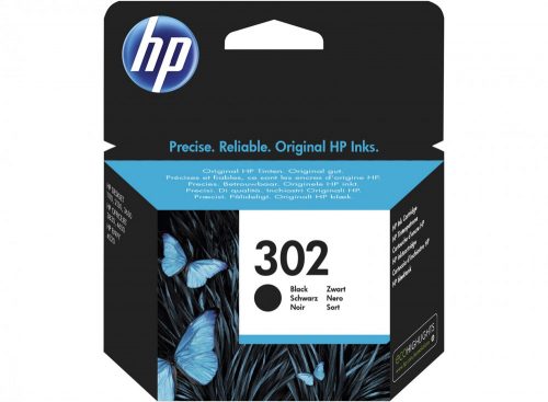 HP F6U66AE (302) Black tintapatron