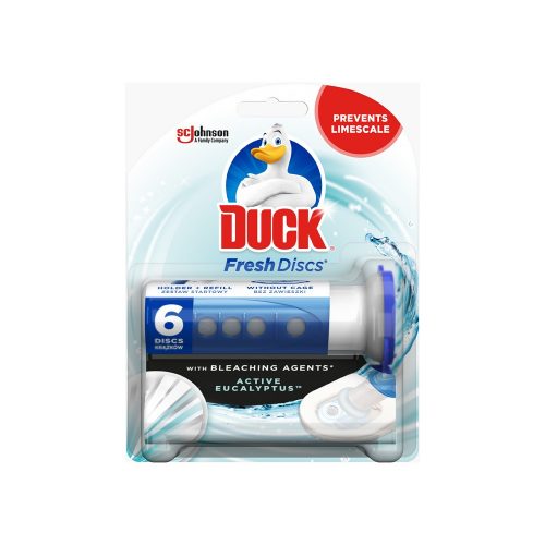 WC öbíltő korong zselés 36 ml Fresh Discs Duck® Eukaliptusz