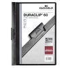 Klip mappa 60lap Durable Duraclip®, fekete