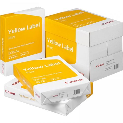 Másolópapír A4, 80g, Canon Yellow Label 500 ív/csomag