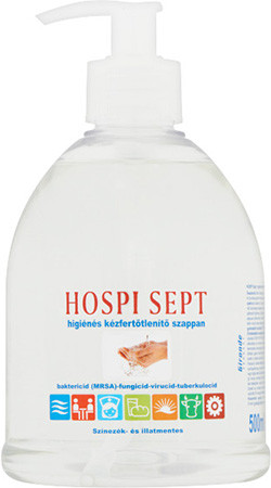 Hospi Sept kézfertőtlenítő szappan 500 ml