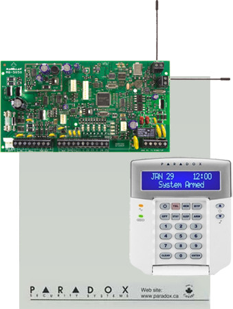 PARADOX MG5050+ és K32LCD+