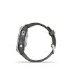 fenix 7S Pro Solar Silver w/Graphite silicone band