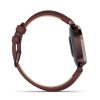 Lily 2 Classic Dark bronze w mulberry leather strap