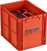 ROK CRATE 433 Set - nagy rekesz tetővel -40cm x 30cm x 32cm - Narancs