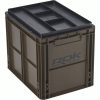 ROK CRATE 433 Set - nagy rekesz tetővel -40cm x 30cm x 32cm - Zöld